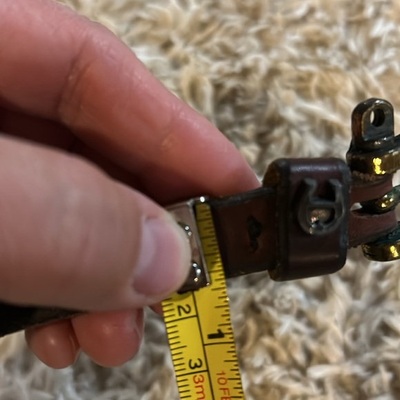 Vintage Aigner leather belt see all photos and read description - Picture 9 of 15